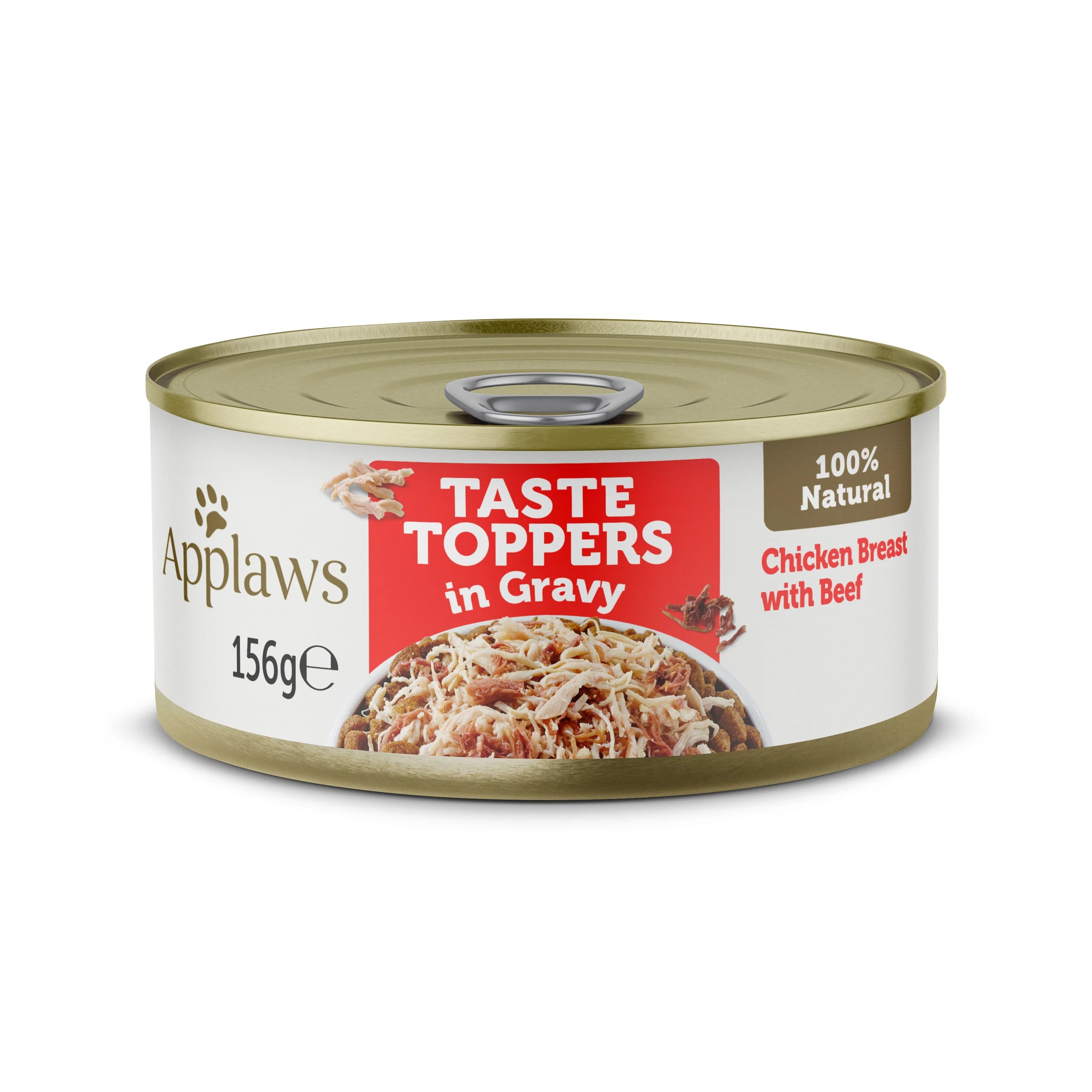 Applaws Taste Toppers Gravy Chicken with Beef 156g