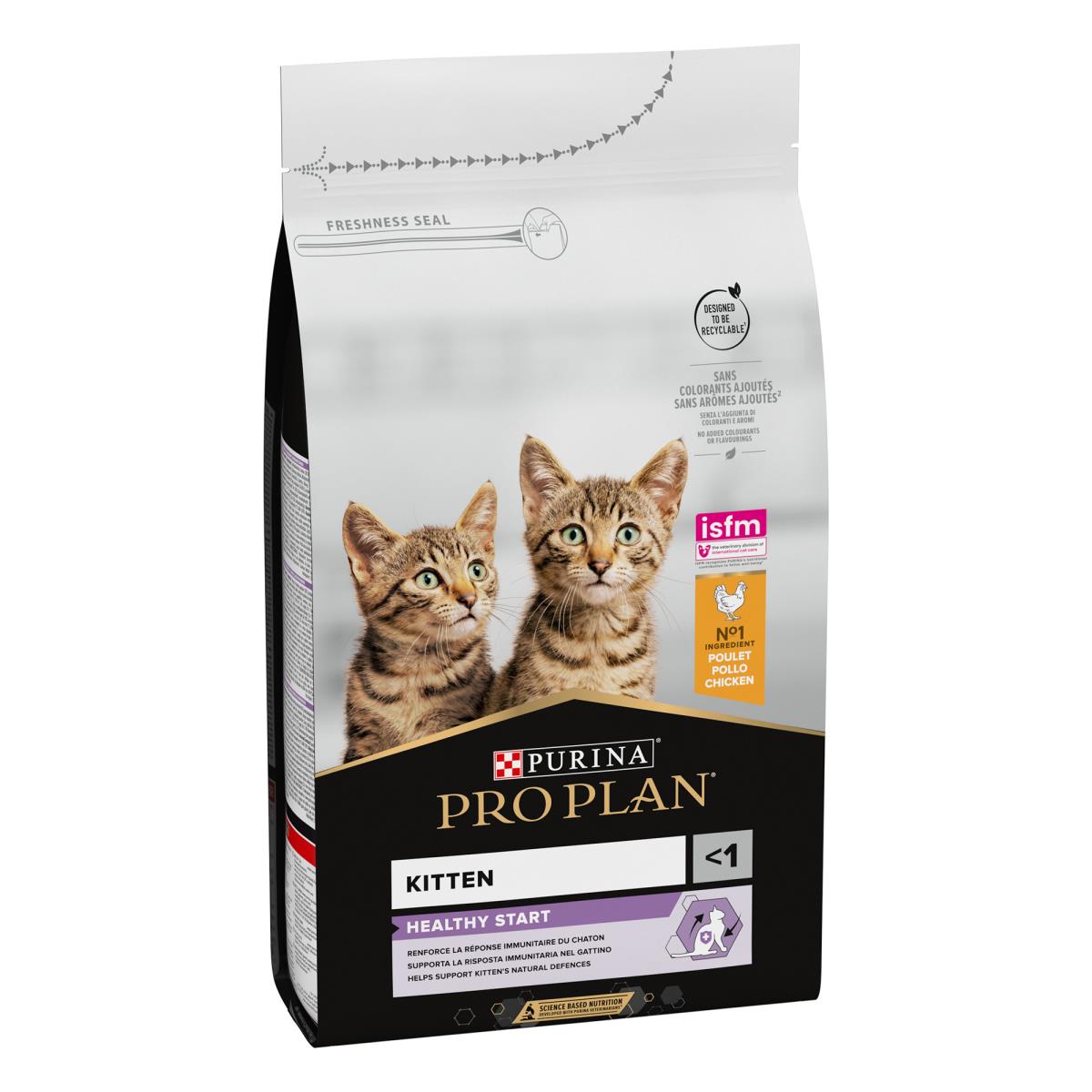 PRO PLAN ORIGINAL KITTEN DRY CAT FOOD WITH CHICKEN, 1.5 KG