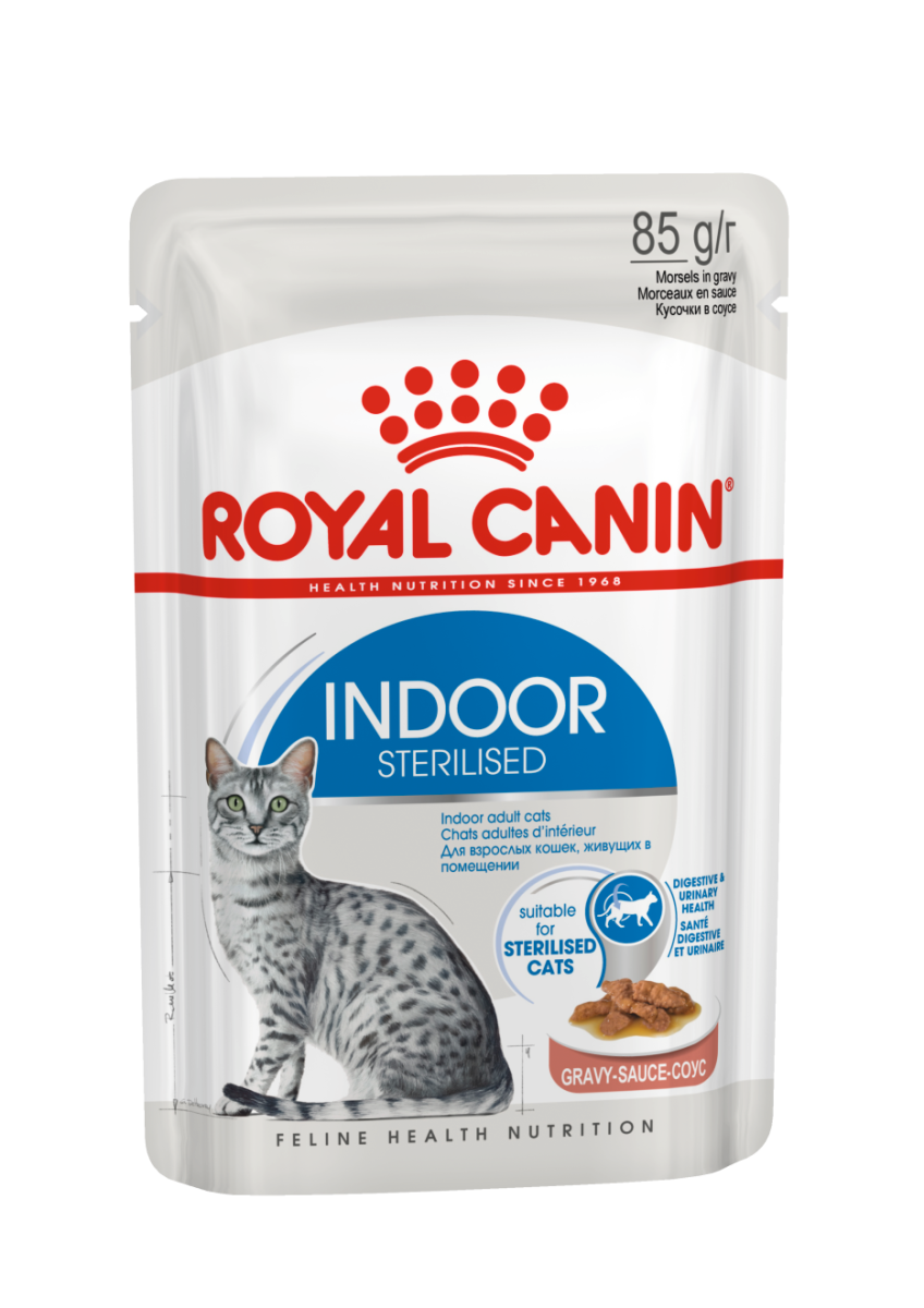 Feline Health Nutrition Indoor (WET FOOD – Pouches) 12 x 85g
