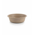 Premium Bowl Paw Embossed – Brown