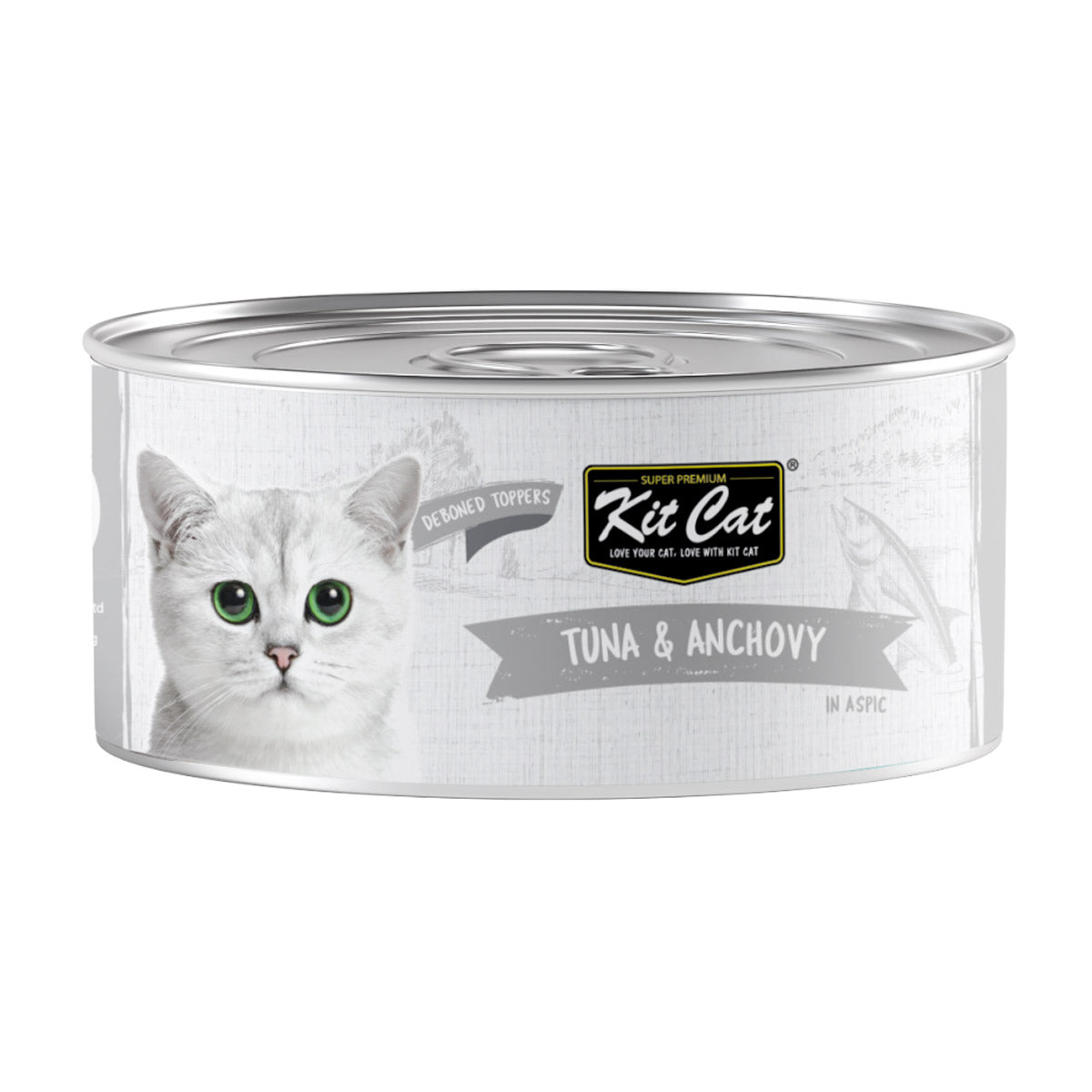 Kit Cat Deboned Tuna & Anchovy Toppers 80g