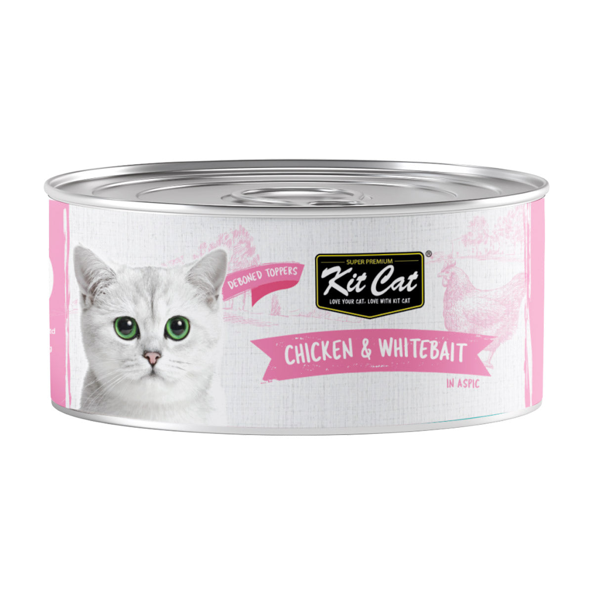Kit Cat Chicken & Whitebait 80g