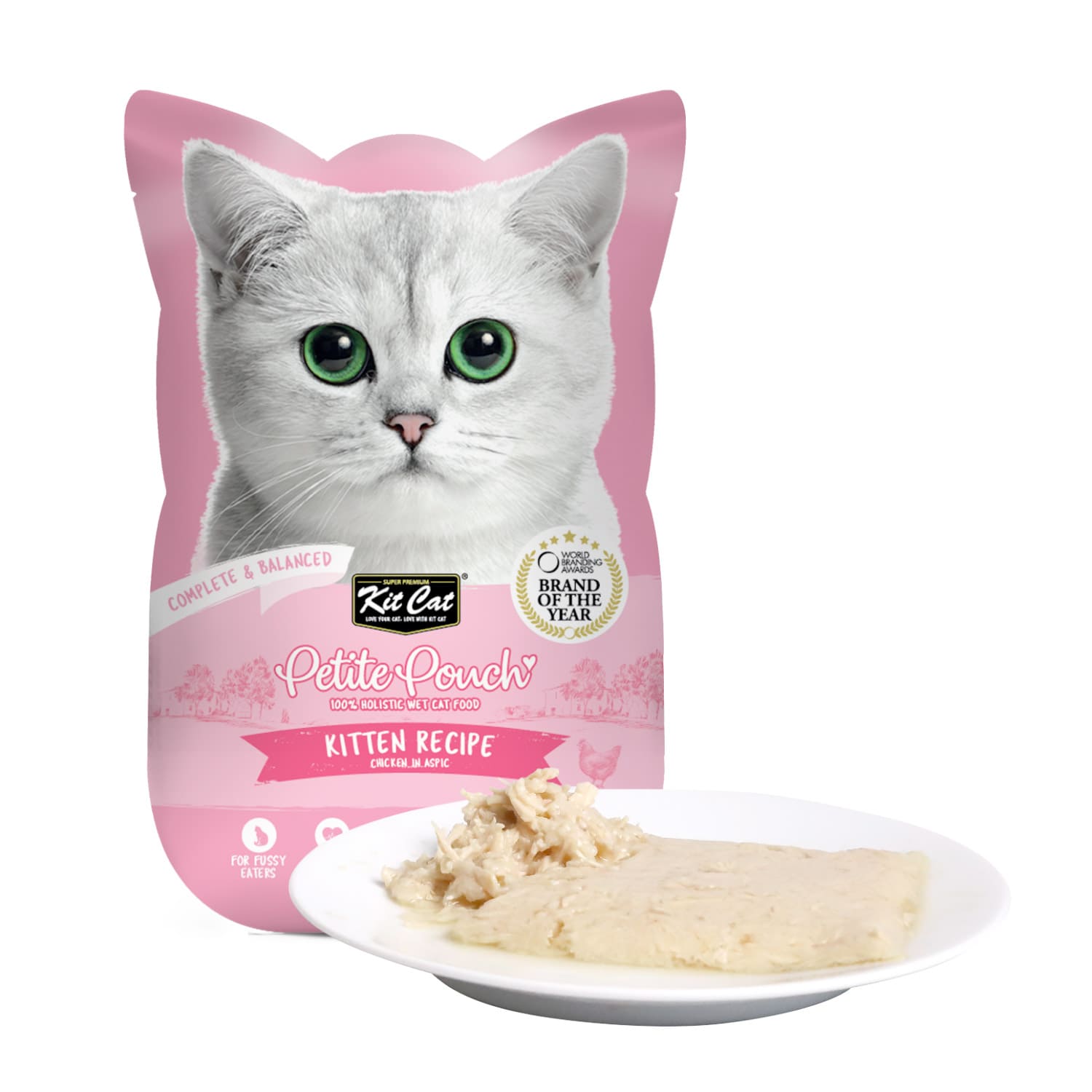 Kit Cat Petite Pouch 70g – Kitten Chicken