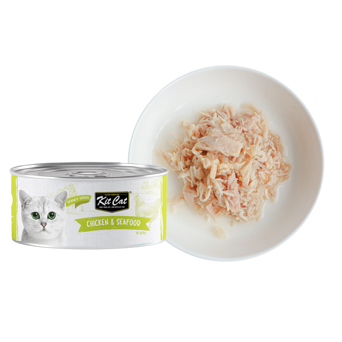 Kit Cat Chicken & Seafood 80g