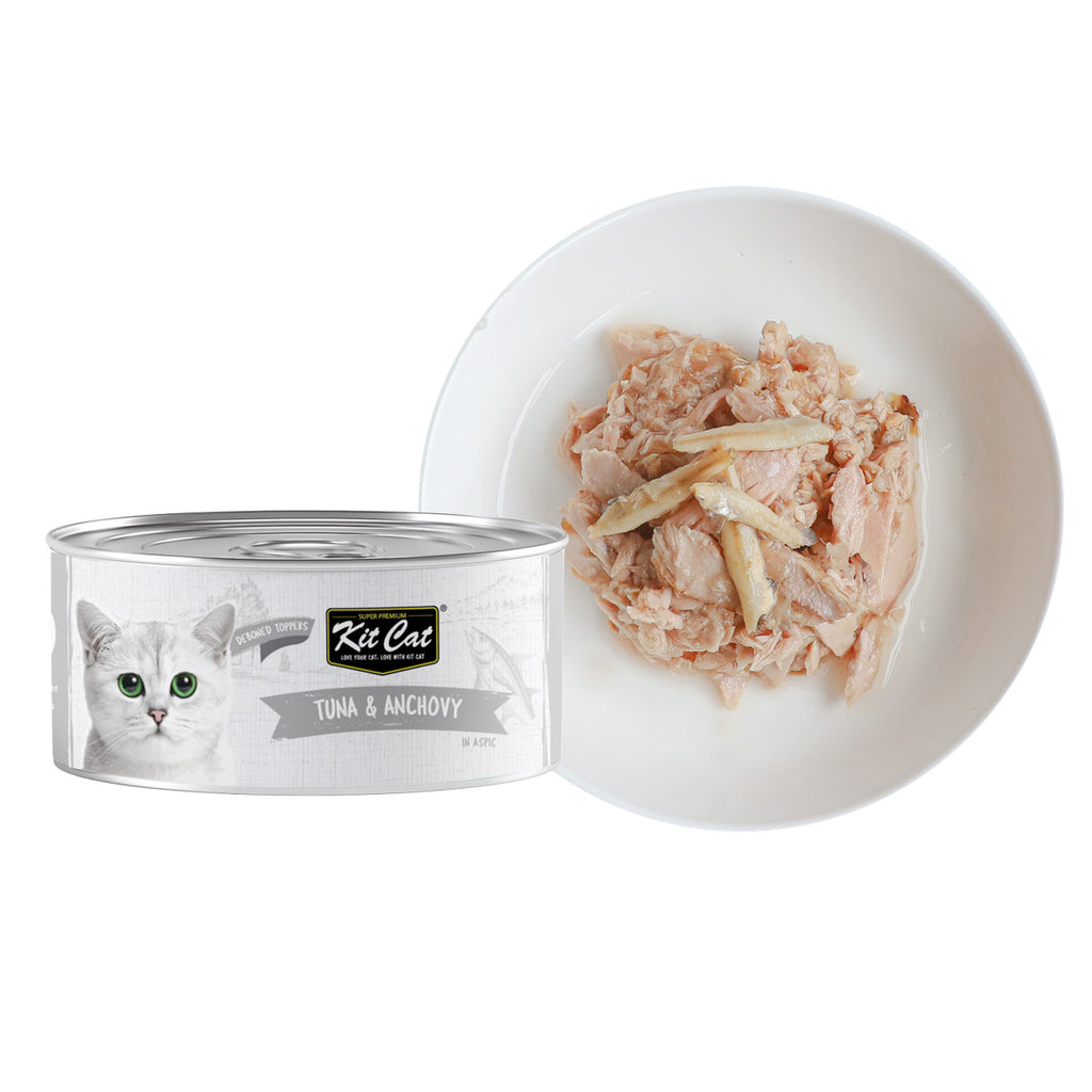 Kit Cat Deboned Tuna & Anchovy Toppers 80g