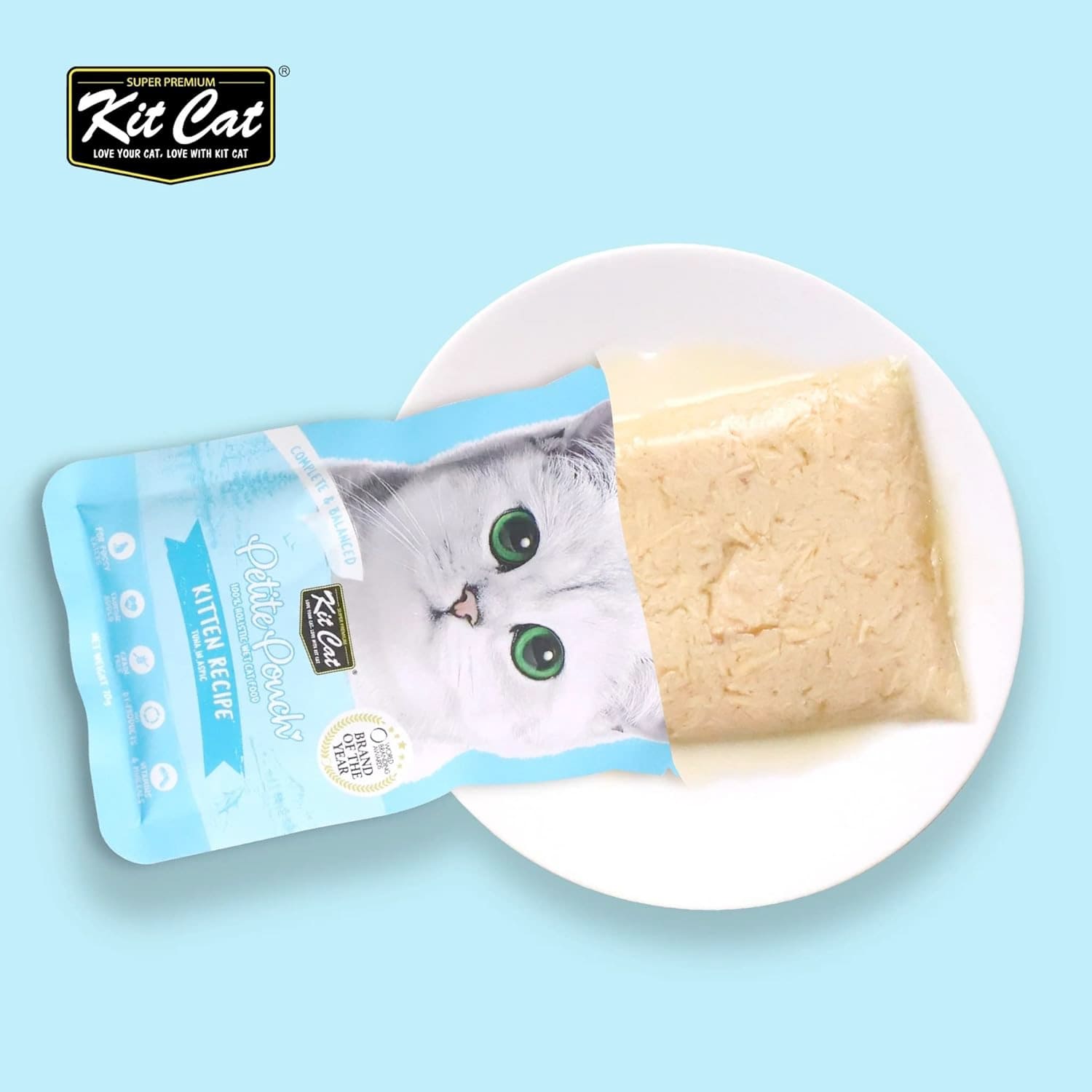 Kit Cat Petite Pouch 70g – Kitten Tuna