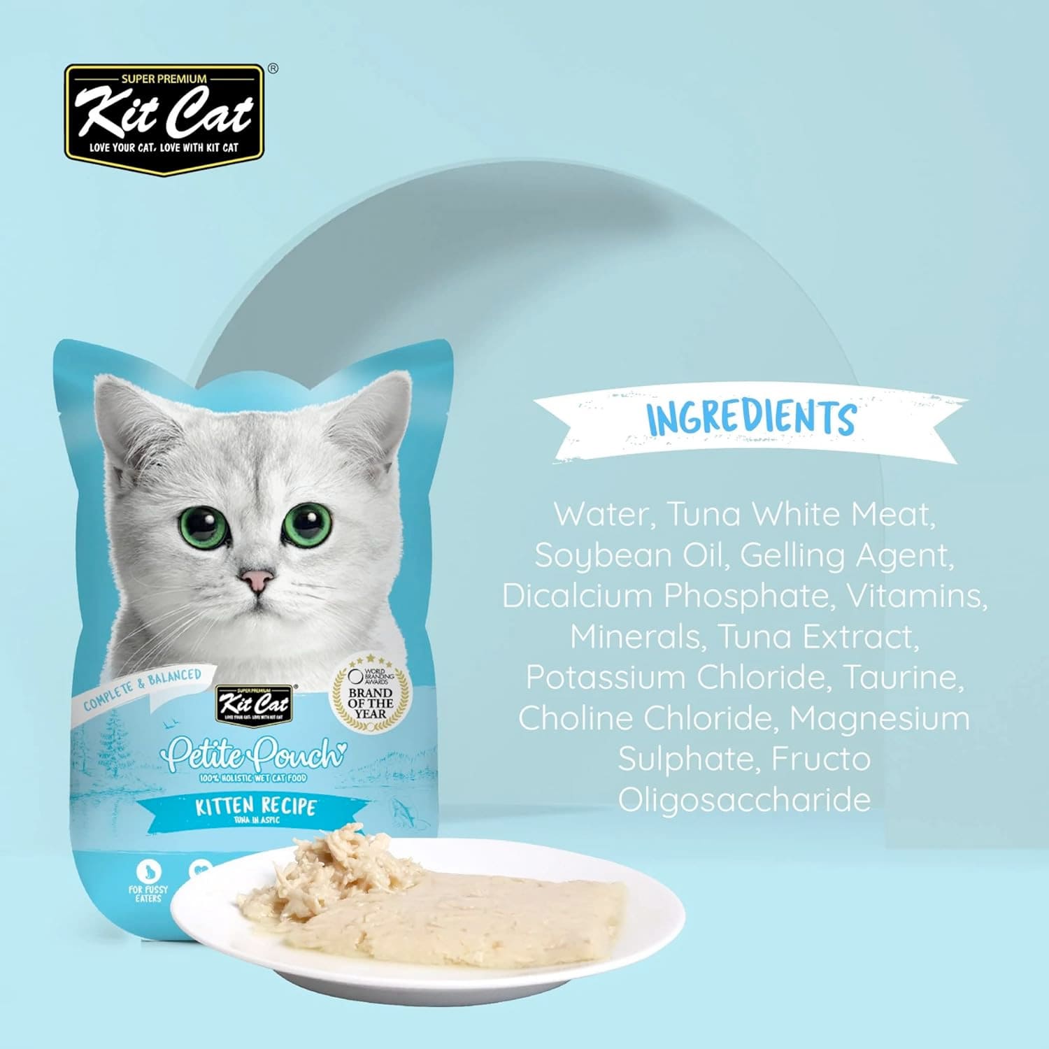Kit Cat Petite Pouch 70g – Kitten Tuna