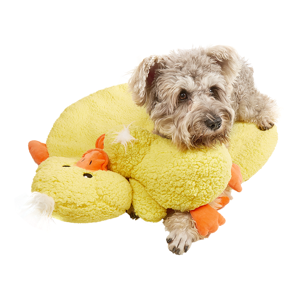 FOFOS Cuddle Duck Heartbeat Toy & Mat