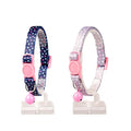 Duvo Cat Collar Nylon Mixed Colors Retro Dots