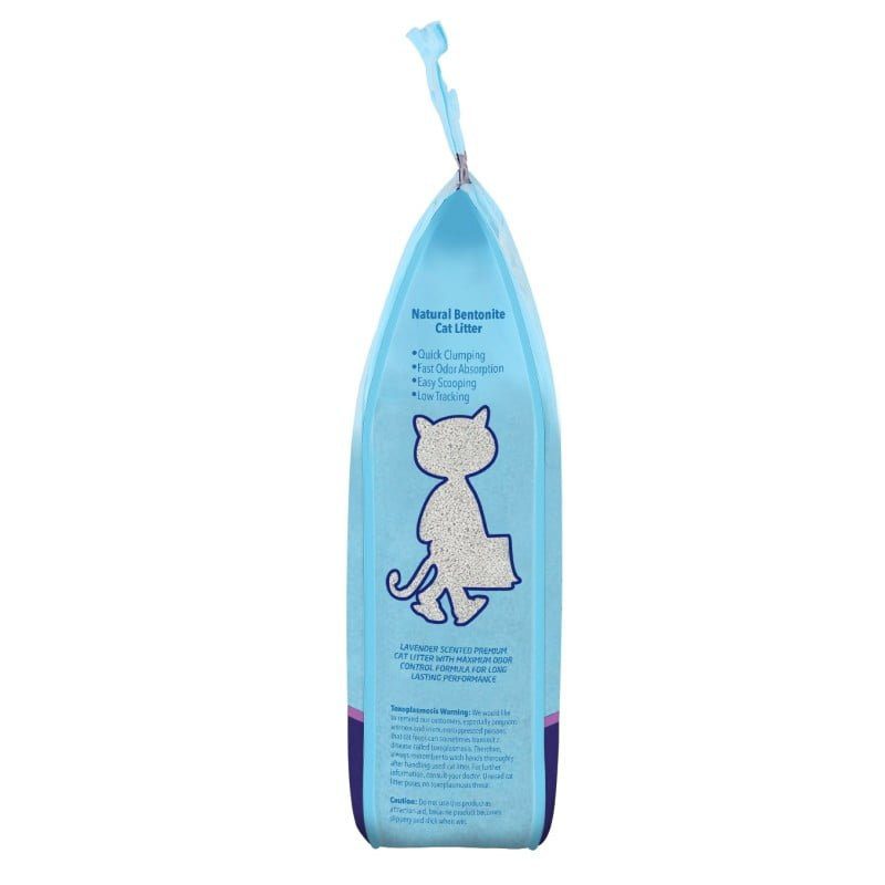 Kiki Kat White Bentonite Clumping Cat Litter – Lavender – 5L
